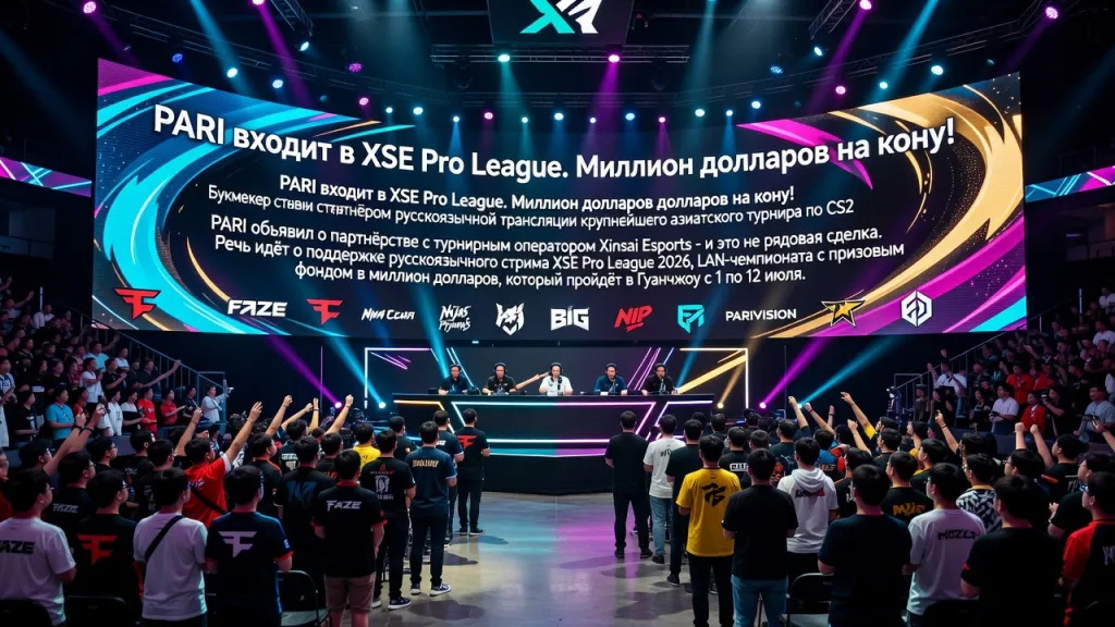PARI входит в XSE Pro League. Миллион долларов на кону!