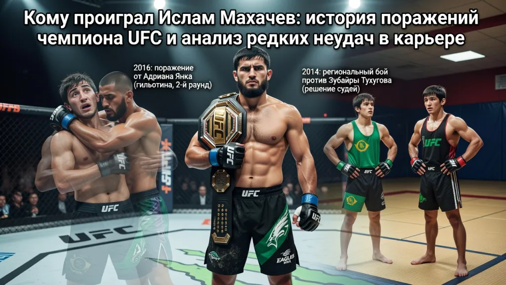 Кому проиграл Ислам Махачев: история поражений чемпиона UFC и анализ редких неудач в карьере