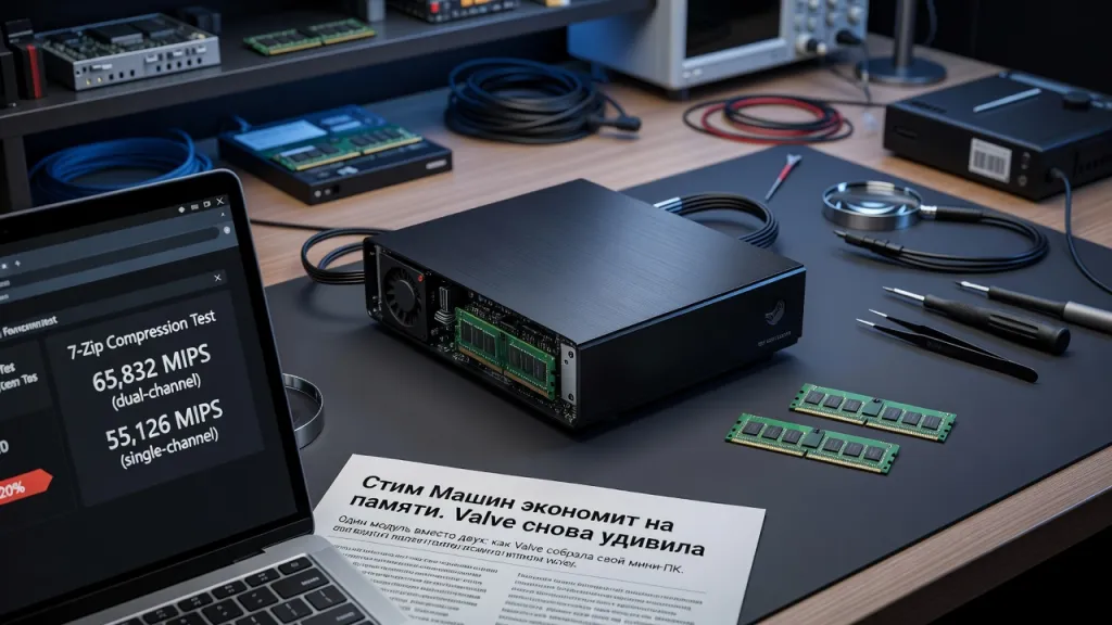 Steam Machine экономит на памяти. Valve снова удивила