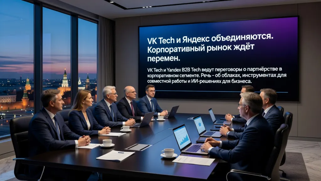 VK Tech и Яндекс объединяются. Корпоративный рынок ждёт перемен