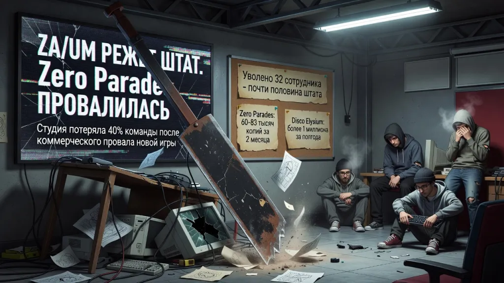 ZA/UM режет штат. Zero Parades провалилась