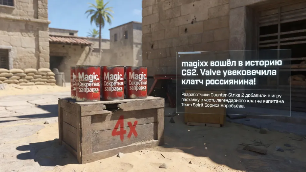 magixx вошёл в историю CS2. Valve увековечила клатч россиянина!