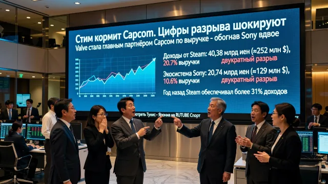 Steam кормит Capcom. Цифры разрыва шокируют