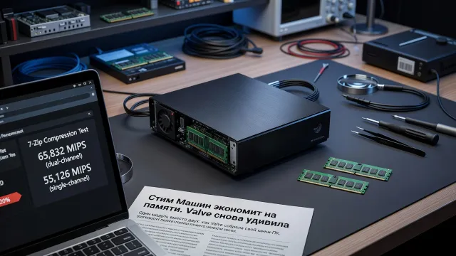 Steam Machine экономит на памяти. Valve снова удивила