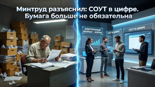 Минтруд разъяснил: СОУТ в цифре. Бумага больше не обязательна